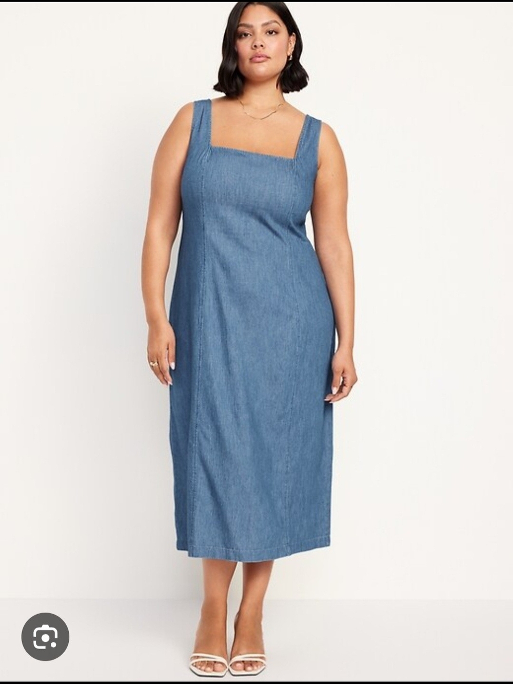 Old Navy Blue Denim Tank Dress